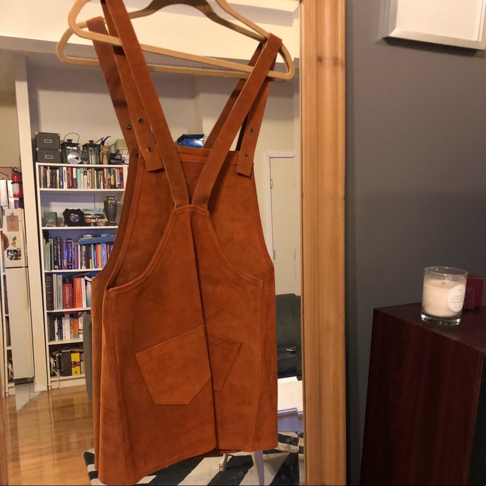 Sold!! Cheyann Benedict/ Free People Suede Jumper - Picture 6 of 6